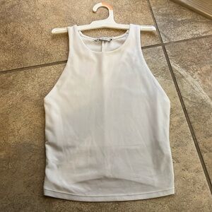 ZARA size S/M sleeveless chic cotton top